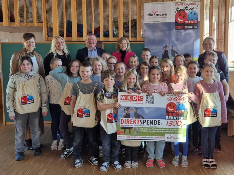 Direktberater Spende Volksschule Rappottenstein