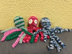 Oktopus für Frühchen Spende