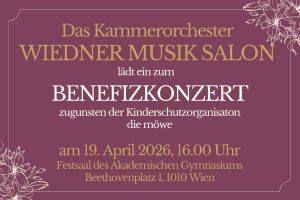 Benefizkonzert Wiedner Musiksalon Frühling 2026