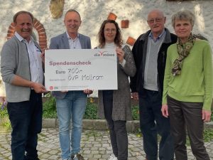 ÖVP Mollram Spende Nikolausfest
